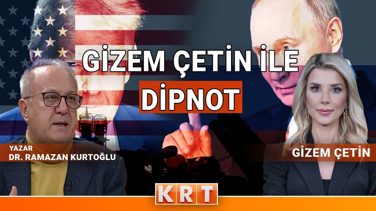 #CANLI | Gizem Çetin ile Dipnot | Dr. Ramazan Kurtoğlu | 16.04.2025 | #KRT