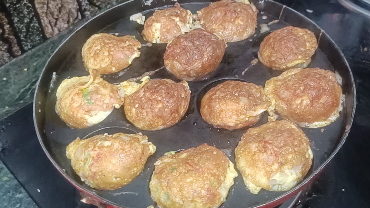 Tasty and Pluffy Egg Ponganalu | కోడిగుడ్డు పొంగనాలు | Egg Ponganalu Indian Egg Snacks