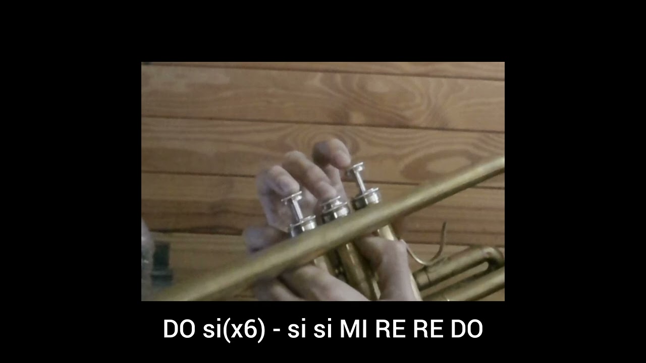 IMPOSIBLE - CALLEJEROS - TROMPETA - NOTAS