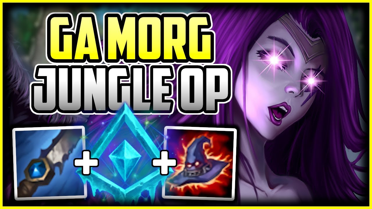 NEW Morgana Jungle With GLACIAL AUGMENT OP!  How to play Morgana Jungle Commentary League of Legends