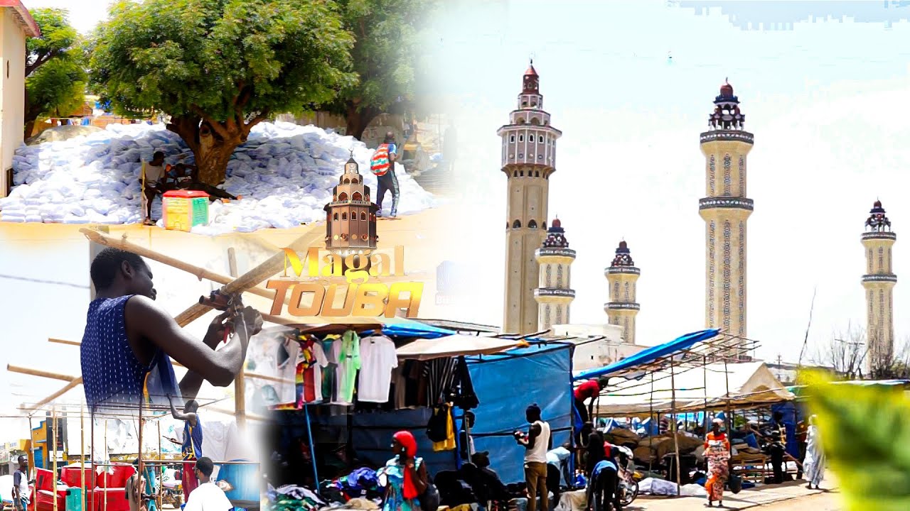 Grand Magal de Touba 2025 les commerçants en préparation