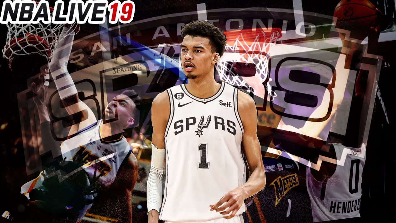 NBA LIVE 19 VICTOR WEMBANYAMA BUILD IS AN ALIEN