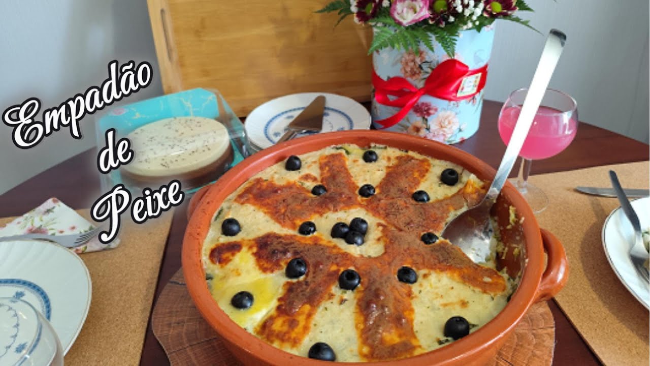 Empadão de batata com peixe ( Aproveitamento )