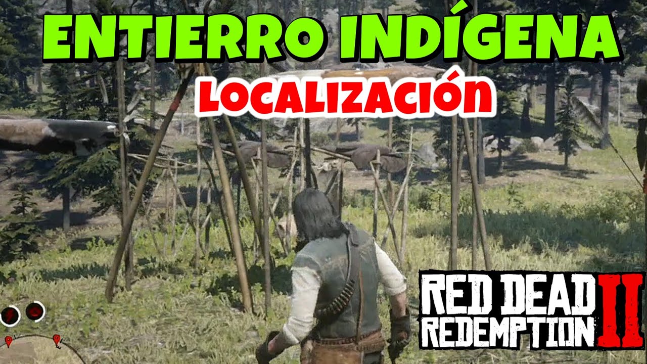 🪶 Dónde encontrar el ENTIERRO INDÍGENA en Red Dead Redemption 2 ✔️