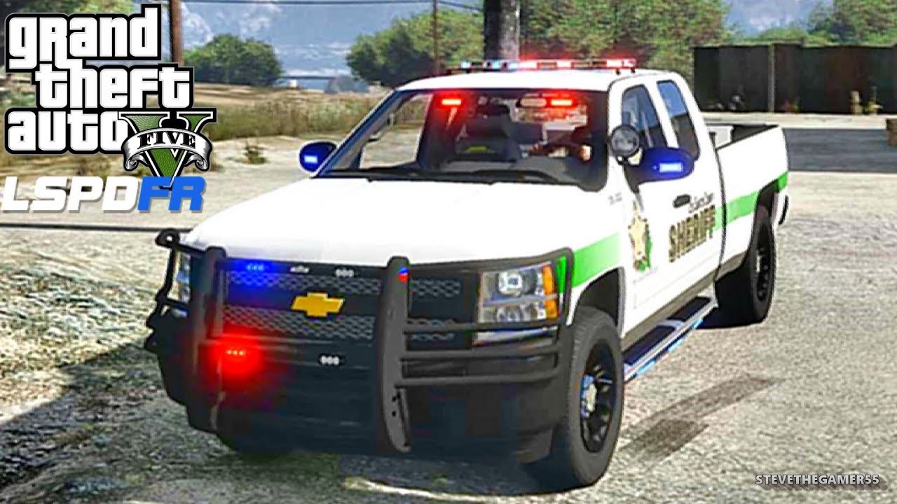 GTA 5 MOD LSPDFR 688 - SILVERADO PATROL!! (GTA 5 REAL LIFE PC MOD)