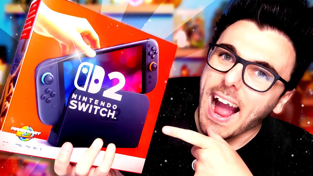 J'AI REÇU LA NINTENDO SWITCH 2 : UNBOXING, COMPARATIF & PRÉSENTATION ! LA CONSOLE ENFIN LA ! ❤️
