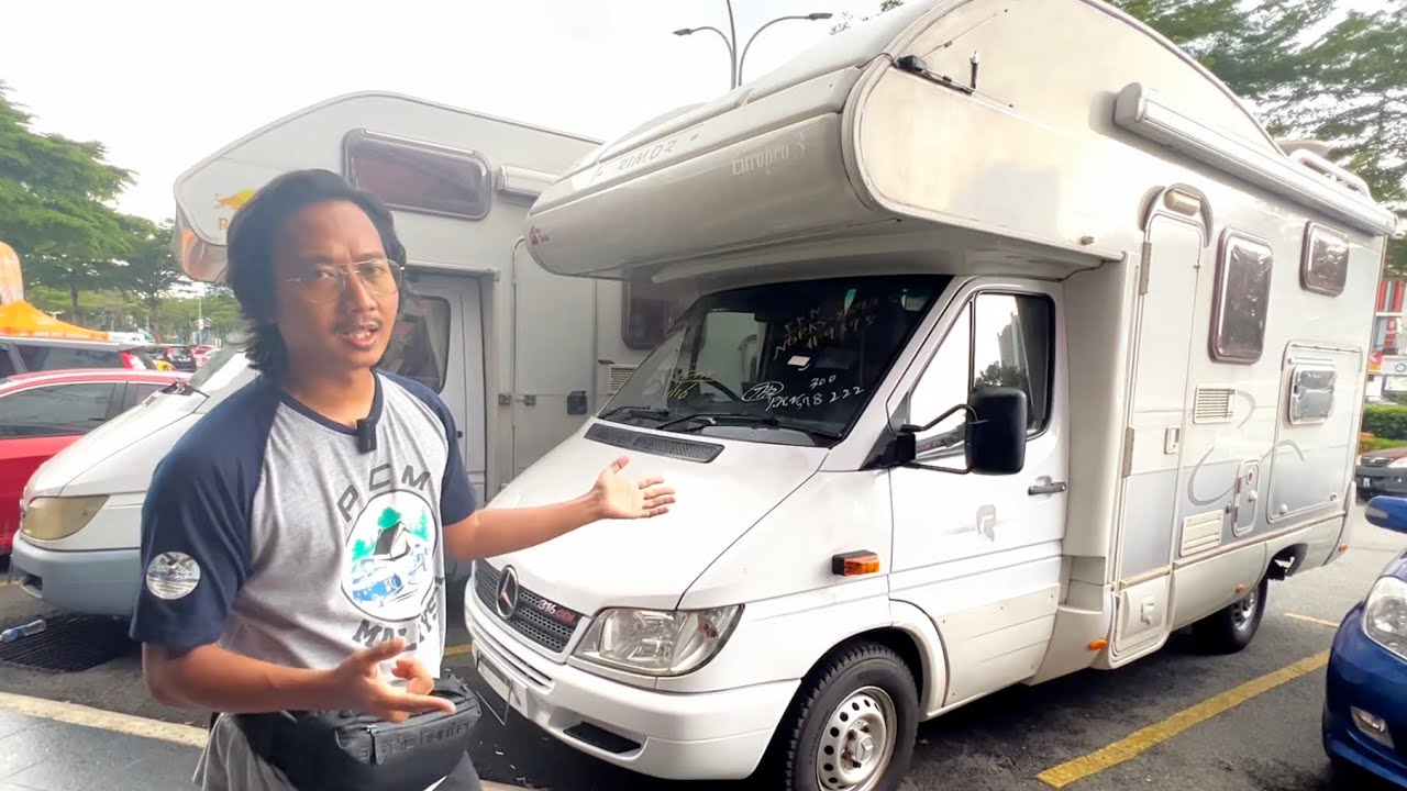 Mercedes Sprinter Rimor 2005 Motorhome 6 berth, nampak kecil tapi LUAS!