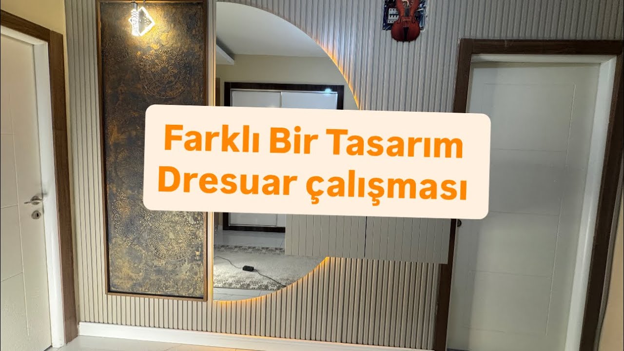 🎨Göz Kamaştıran Dresuar Nasıl Yapılır? | Usta Ellerden Sıradışı Mobilya🖌️