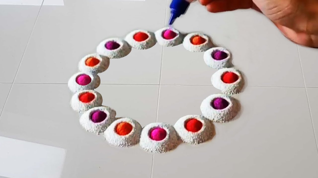 Top latest rangoli for festival 2019