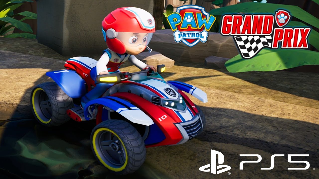 PAW Patrol: Grand Prix - PLAYSTATION 5 GAMEPLAY - 4K Ultra HD