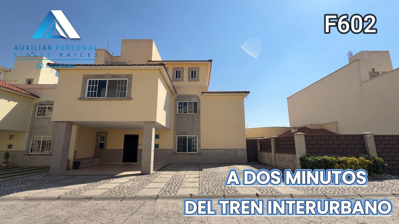 F602 Casa en Venta en Metepec, Edo. México fácil salida a CDMX