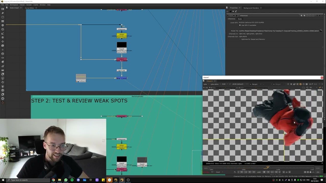 Comp Tip Tuesday 7 | A.I. (Copycat) for your Rotos in Nuke