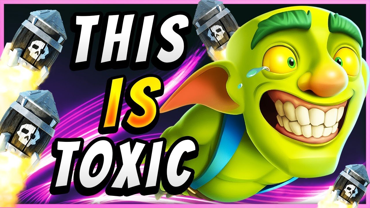 MOST TOXIC ROCKET CYCLE CAN'T BE COUNTERED! 😈 — Clash Royale