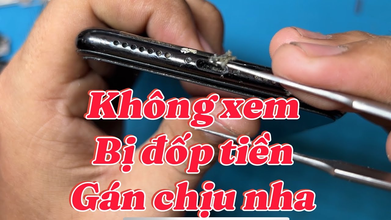 Fix lỗi không nhận sạc iphone 11 promax tại nhà.