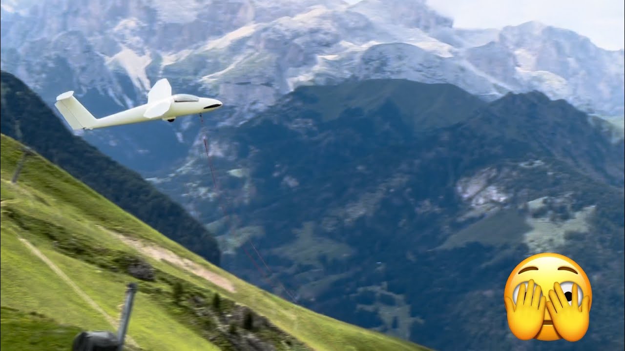 B4 Rosenthal 4,7m auf 2499m Alpin Hangflug - geht das gut?