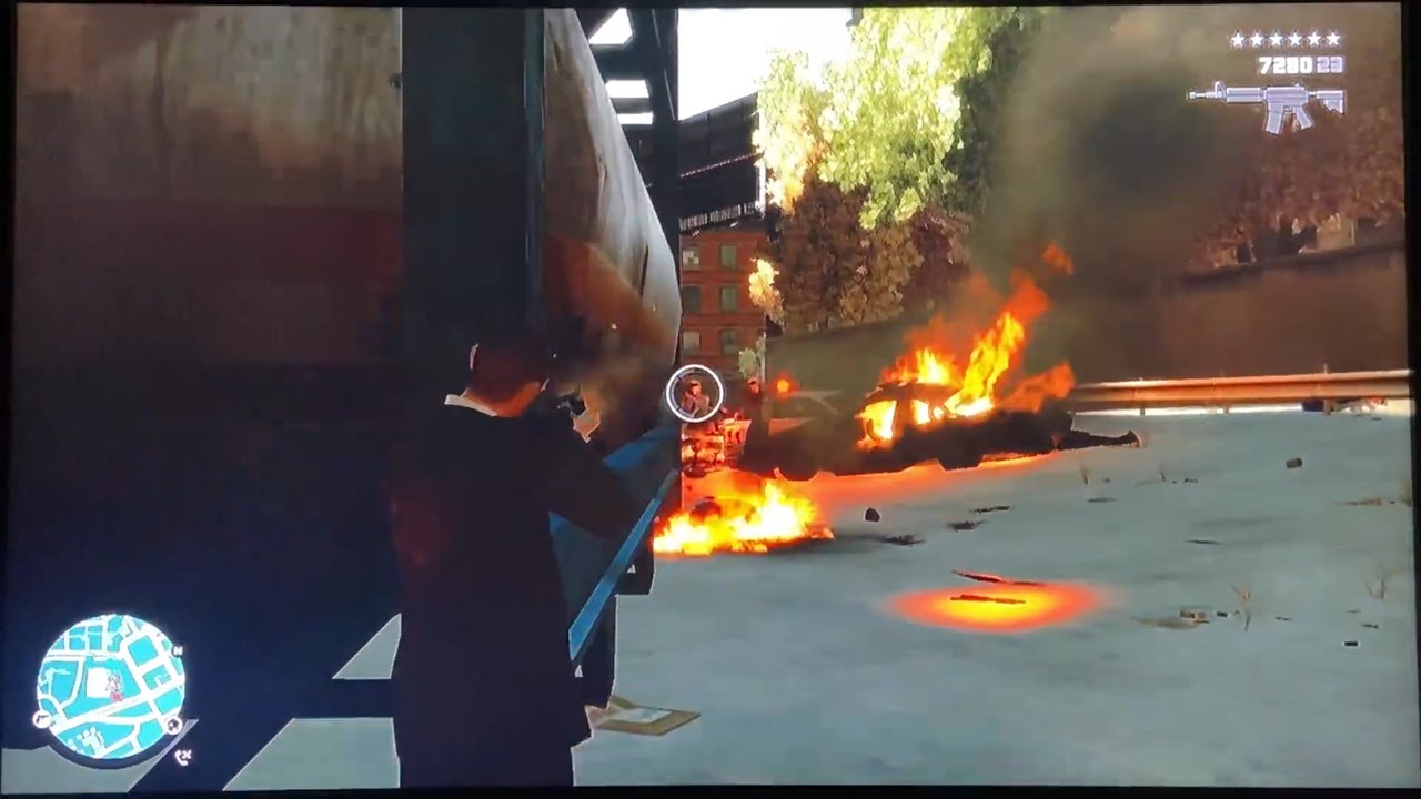 GTA 4 - Bombing Destroying Alderney + 6 Star Rampage