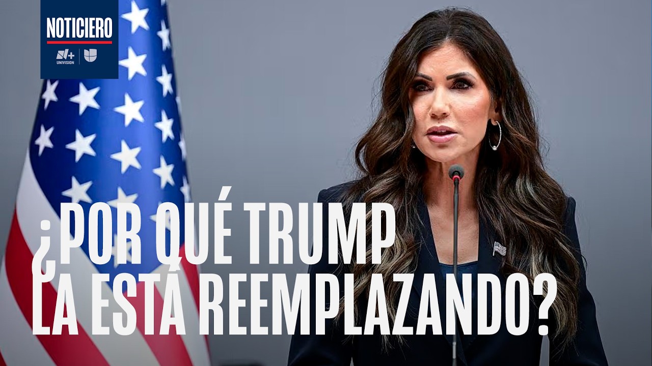 ¿Quién es Kristi Noem y por qué perdió la confianza de Trump?