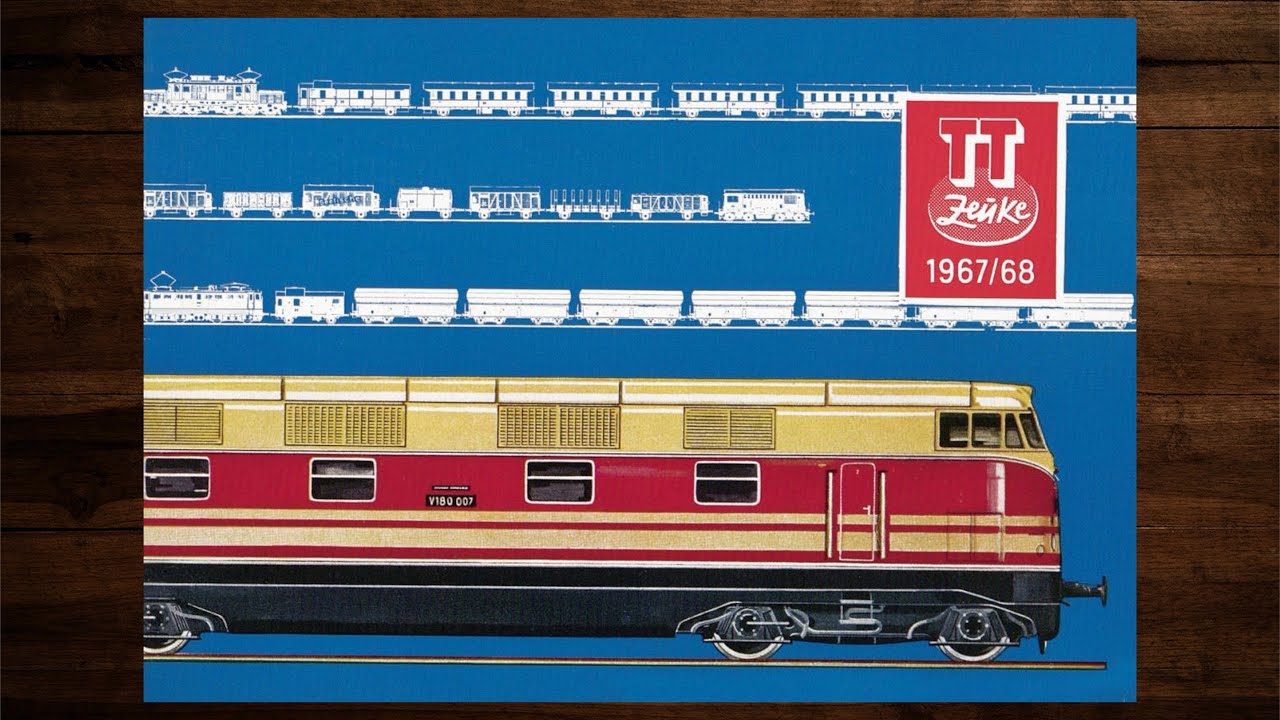 Zeuke TT Katalog 1967 – Modellbahn, BTTB, Berliner TT-Bahnen, DDR