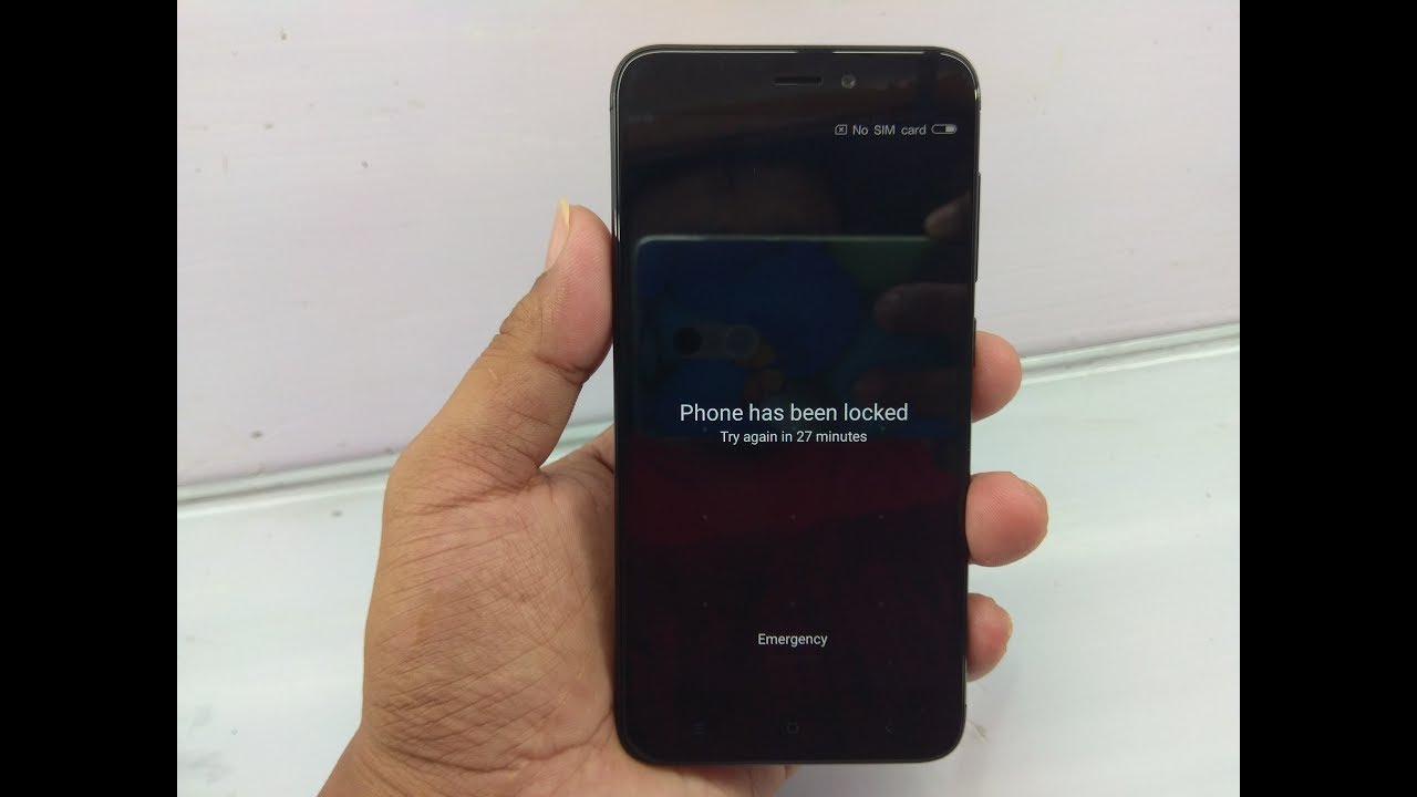 Xiaomi Redmi 4X And Redmi 4 Unlock Pattern lock