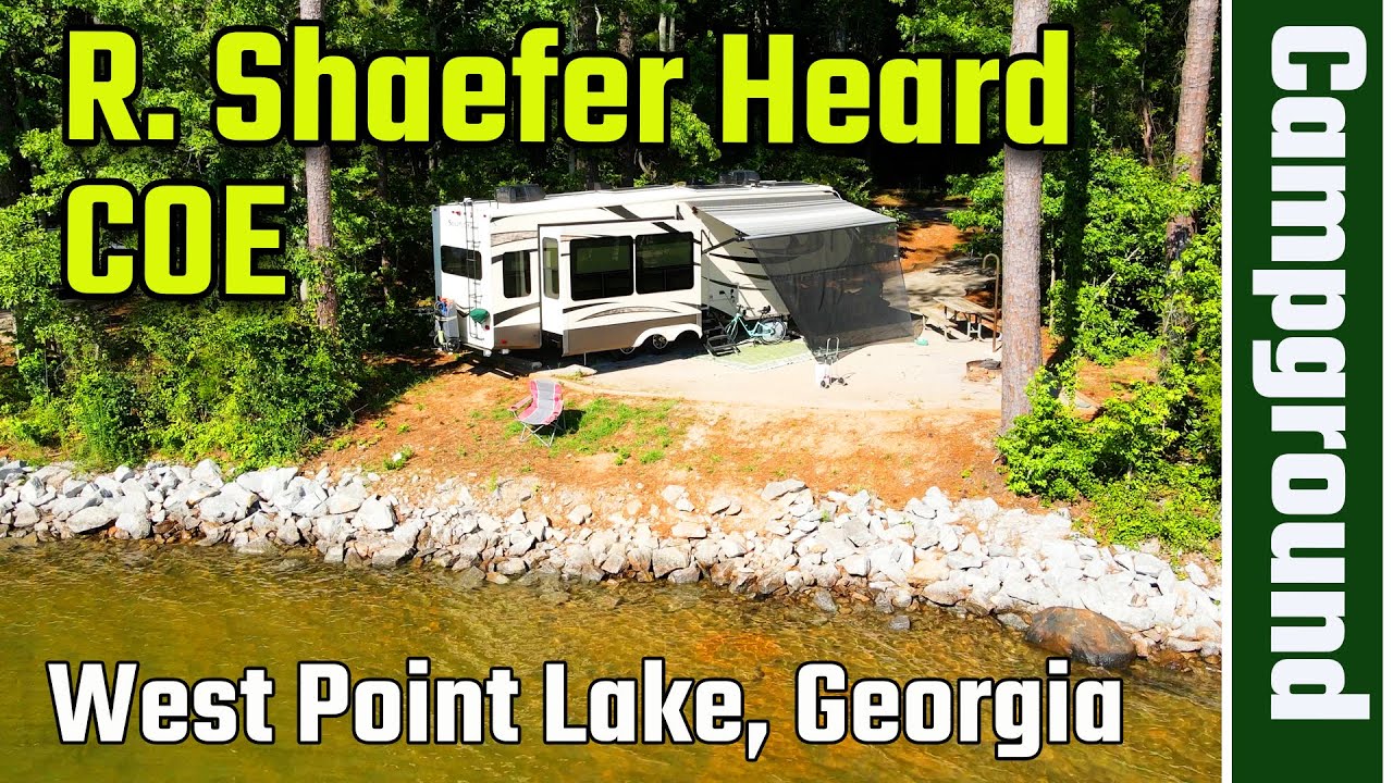 Waterfront Camping Georgia R Shaefer Heard Every Site Bathhouse Dump Station