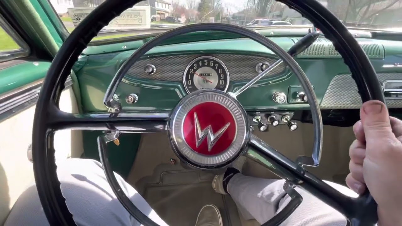 1953 Willys Aero Ace “3 on the tree” Drive