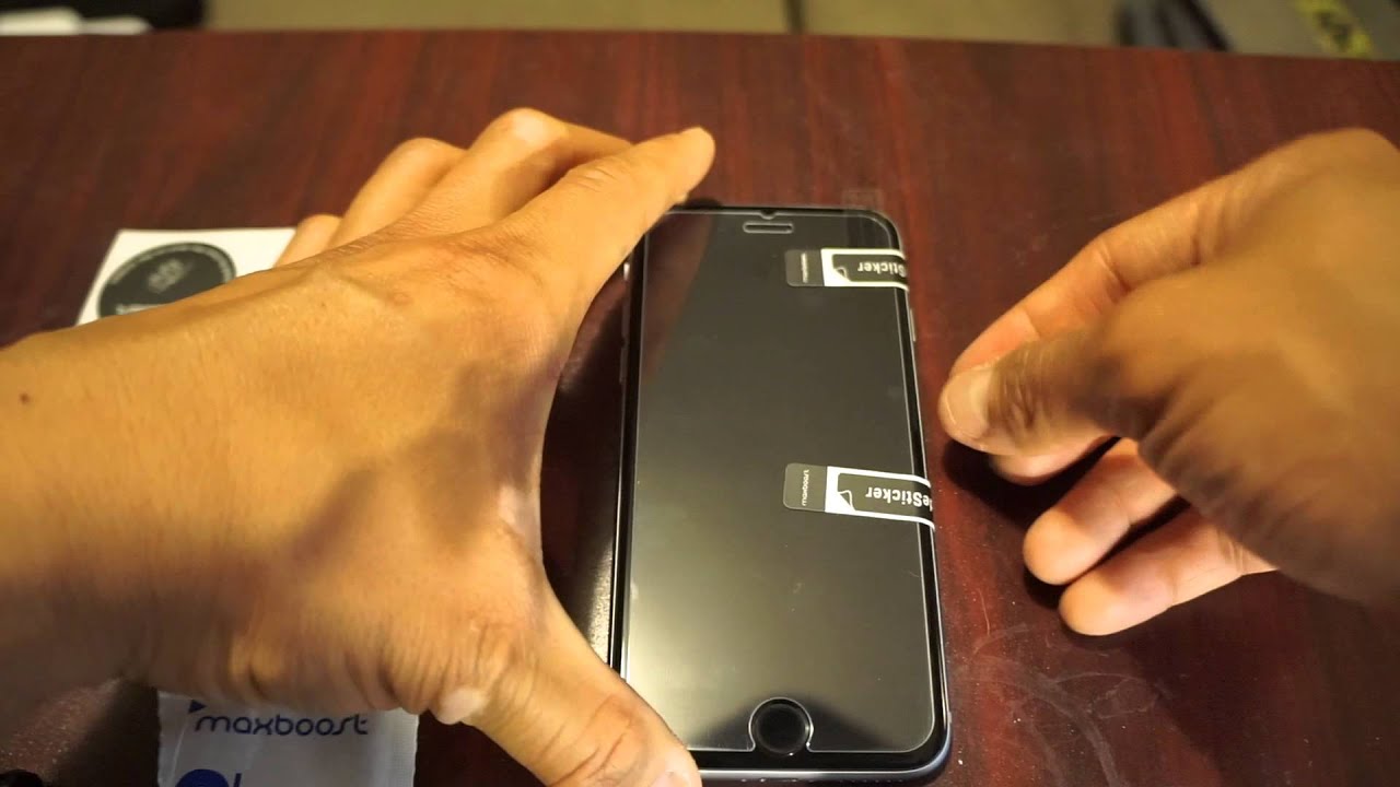 Защитное стекло для экрана Apple iPhone 6S от Maxboost &mdash; установка и обзор