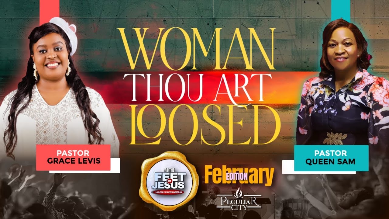 AT THE FEET OF JESUS FEBRUARY EDITION || WOMEN MONTHLY PRAYERS WITH PST GRACE LEVIS