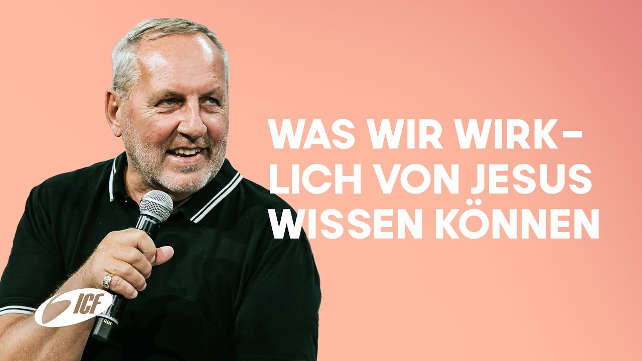 Was wir wirklich von Jesus wissen können | Bible Week 2024 | Roland Werner | ICF Zürich