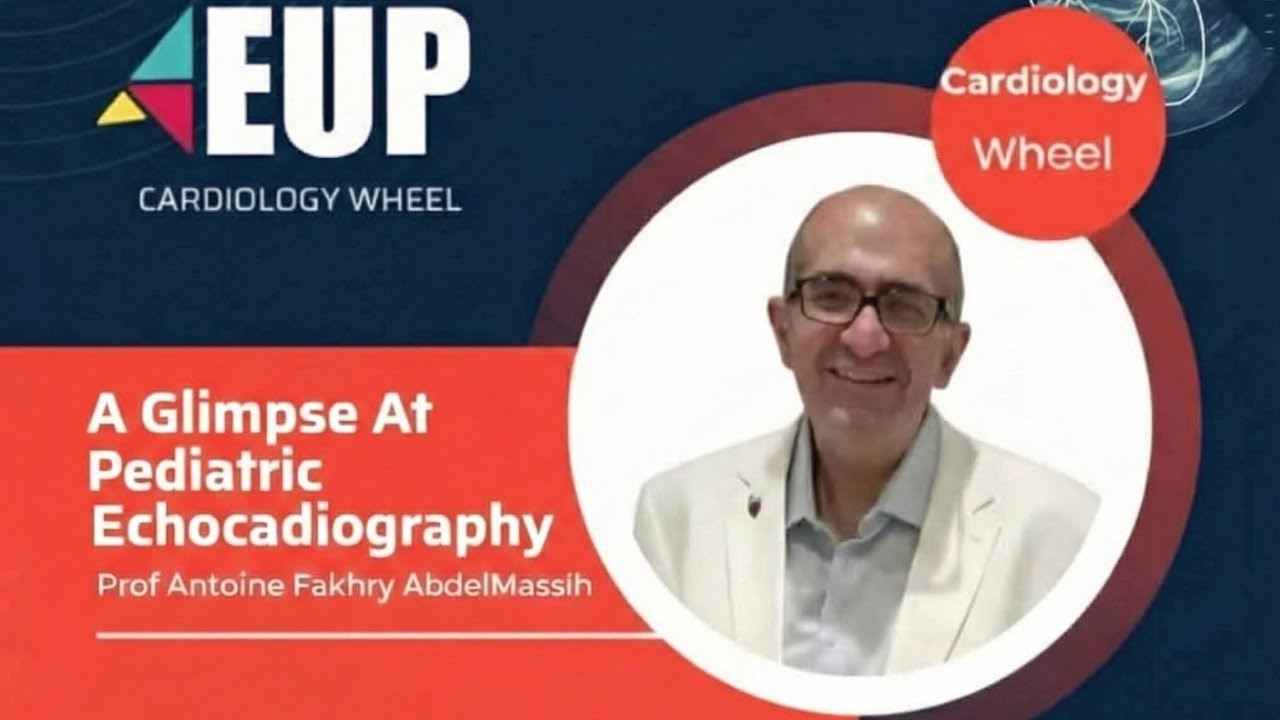 A Glimpse At Pediatric Echocardiography Prof Antoine Fakhry AbdelMassih 