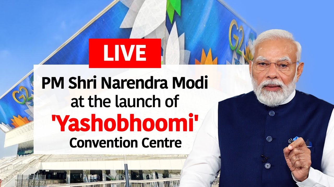 LIVE: PM Modi launches 'PM Vishwakarma' for artisans & craftspeople, 'Yashobhoomi' Convention Centre