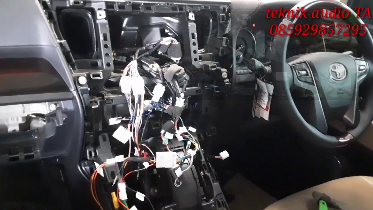 pemasangan MIRAI MR-1032 di TOYOTA ALPHARD thn 2015
