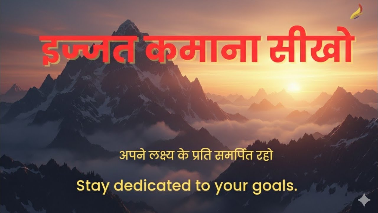 इज्जत कमाना सीखो |
