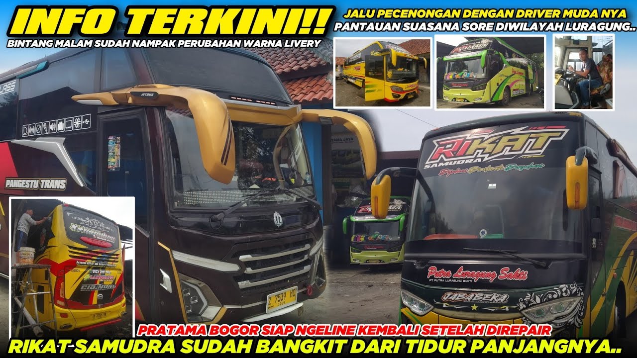 SUKSES DIJALURNYA TANGERANG!! WAH TERNYATA KINI PUNYA ARMADA SENDIRI BODY JETBUS 5 PO PANGESTU TRANS