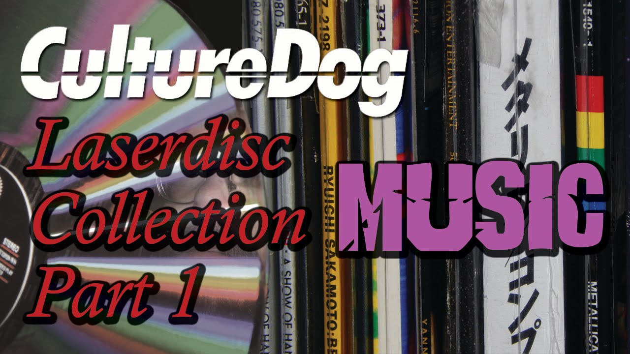 Laserdisc Collection Part 1: Music LDs