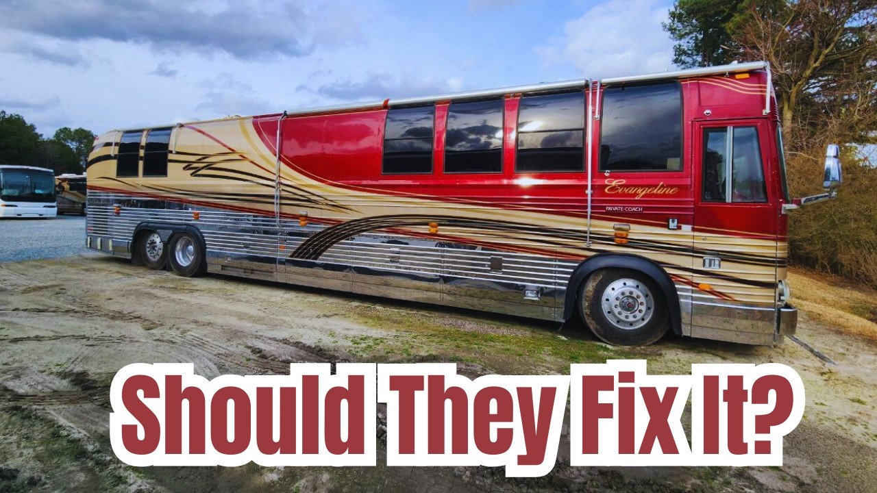 Should the Owner Fix This Luxury 1995 Prevost Marathon from Auction?