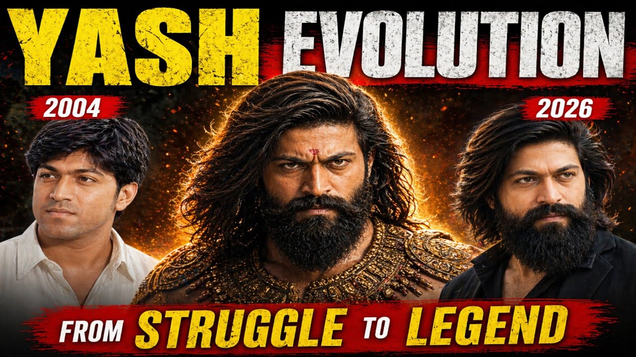 Yash Evolution: From TV Serials to Global Superstar 👑 | The Rise of Rocky Bhai