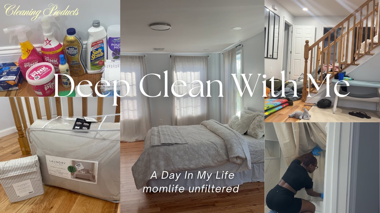 A Day in My Life | Deep Clean With Me Mom Life Chaos to Calm 😅