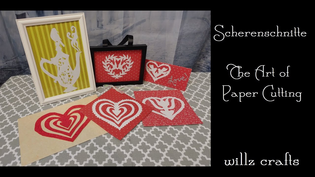 Scherenschnitte or Paper Cutting