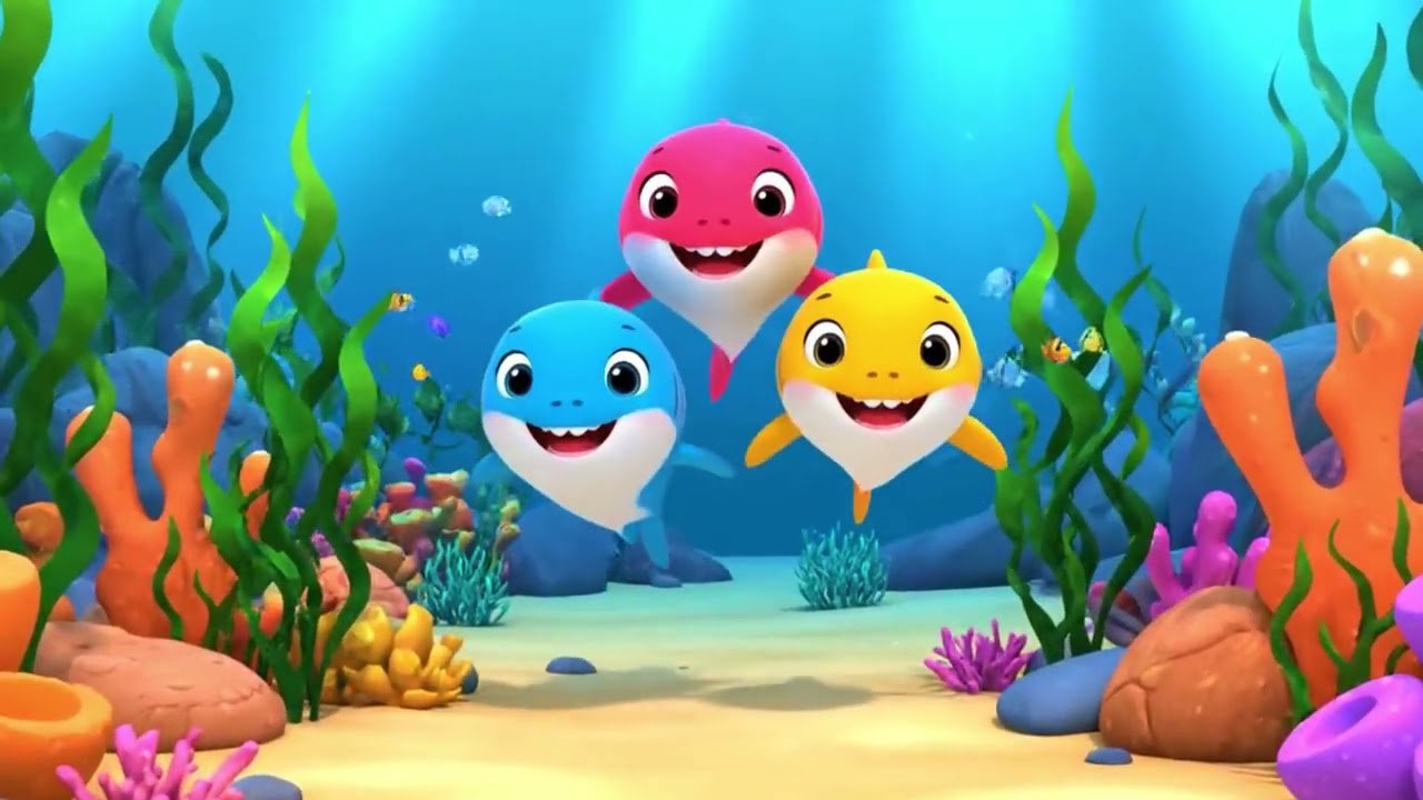 🦈🎉 Baby Shark Bailando | Rondas infantiles 🎶 Música para niños