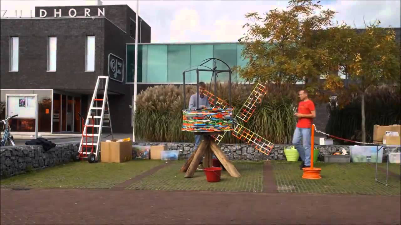 Molen Zuidhorn in legoTOCHT om de NOORD 2014