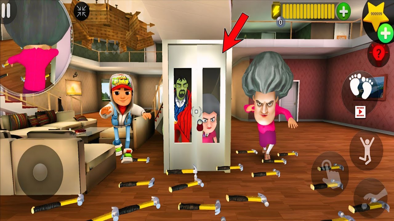 Scary Teacher 3D New Big Head Miss T New Level Update Special Episode Pranks!