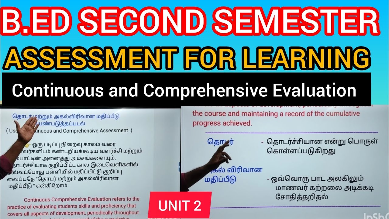 B.ED SECOND SEMESTER | ASSESSMENT FOR LEARNING  | IMPORTANT 10 MARK QUESTIONS