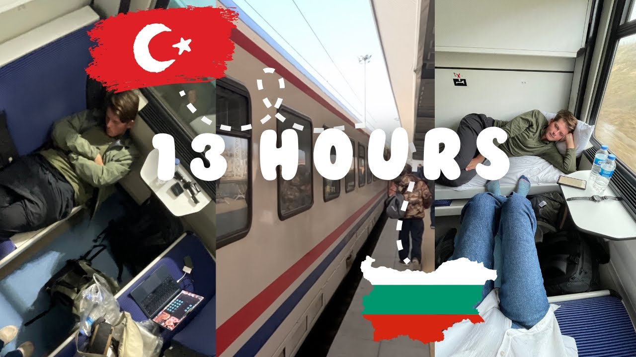 We took the  ISTANBUL🇹🇷  - SOFIA (Plovdiv)  🇧🇬 Night Train |  Is it worth it?