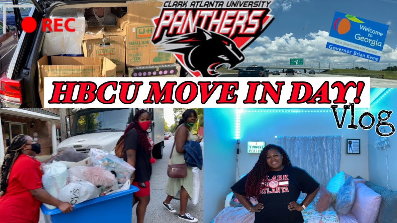 HBCU COLLEGE MOVE IN DAY | Clark Atlanta University