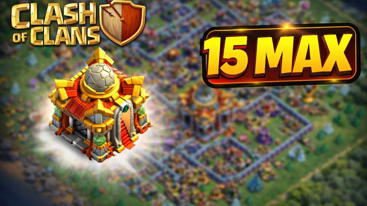MAX TH15 Upgrade Complete 😱 | Insane Clash of Clans Base!”