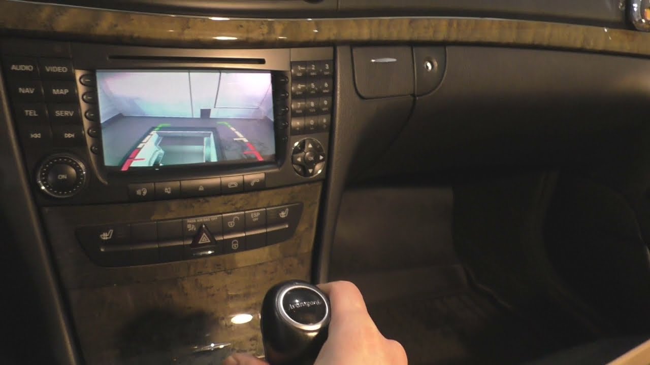 Mercedes rear view camera, overtaking camera & navi. Snakecom cam+cam+navi