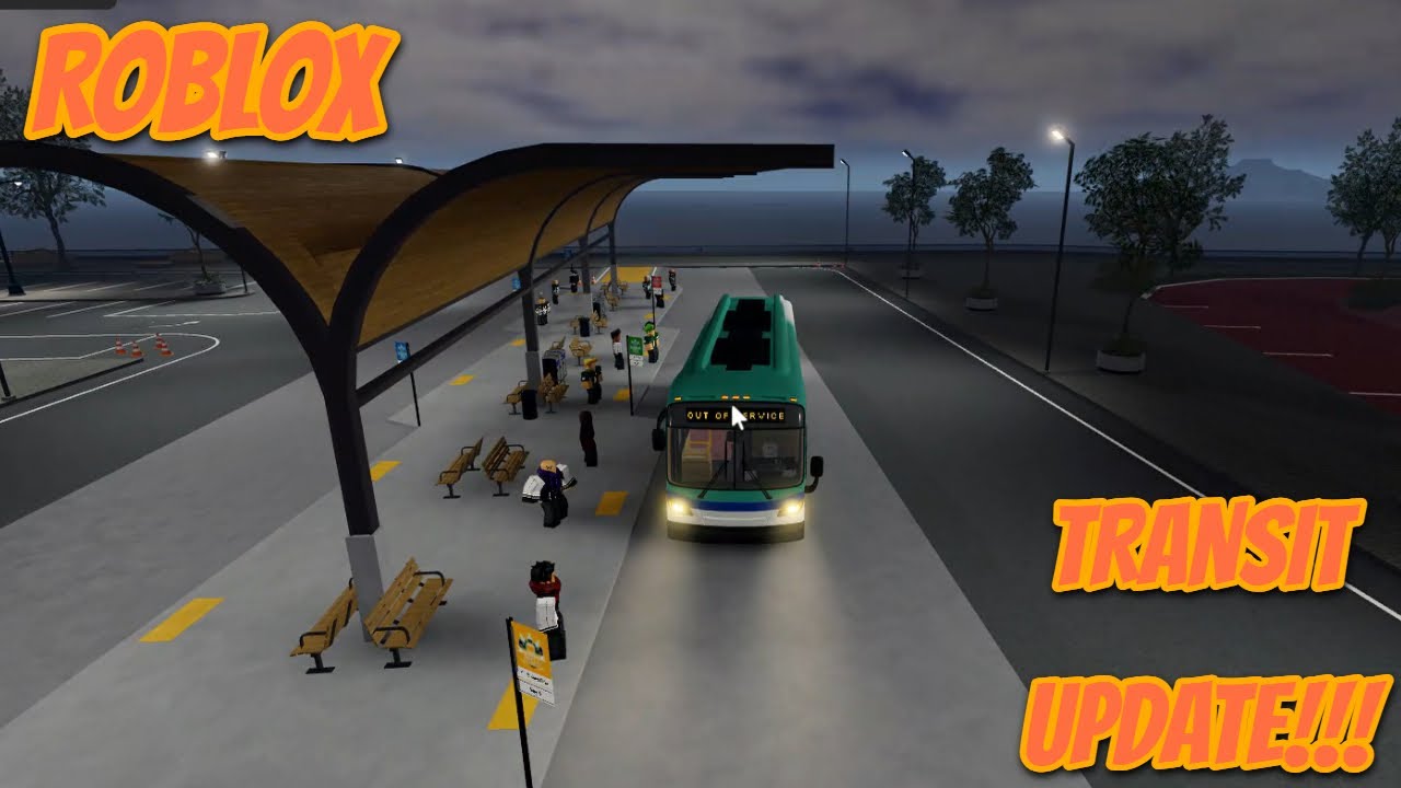 CHECKING OUT TRANSIT UPDATE in Maple County Roblox