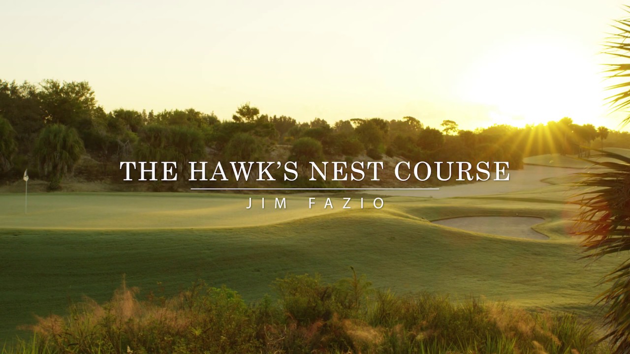 Jim Fazio's Hawks Nest Golf Course 18 Hole Aerial Tour