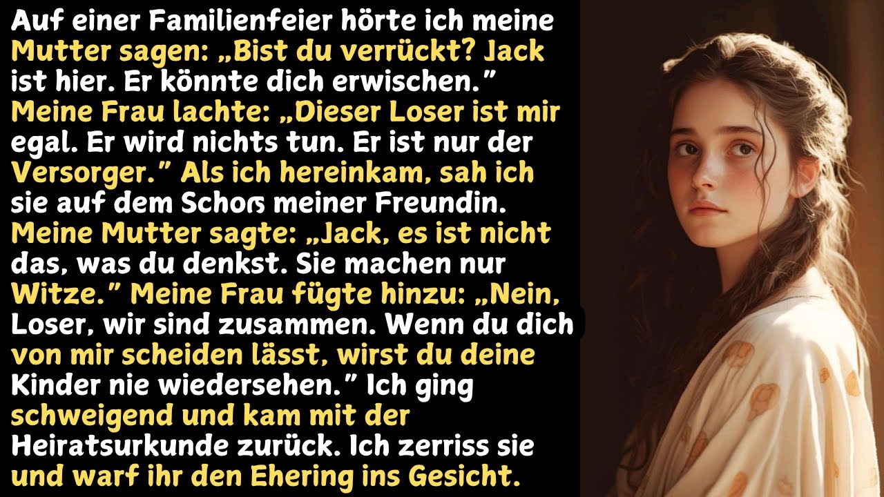 Frau Betrügt Mich Vor Allen Bei Unserem Jubiläum! Schockierende Rache und Scheidungsgeschichte