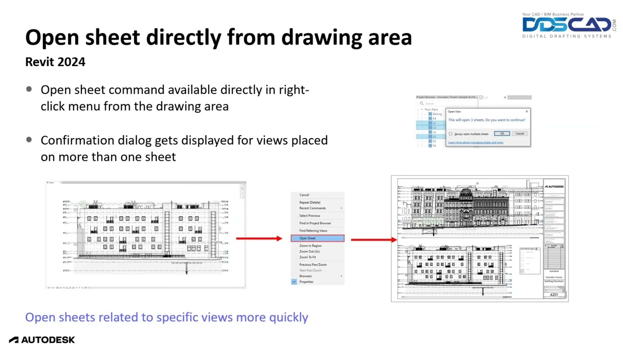 Project Browser Improvements in Revit 2024